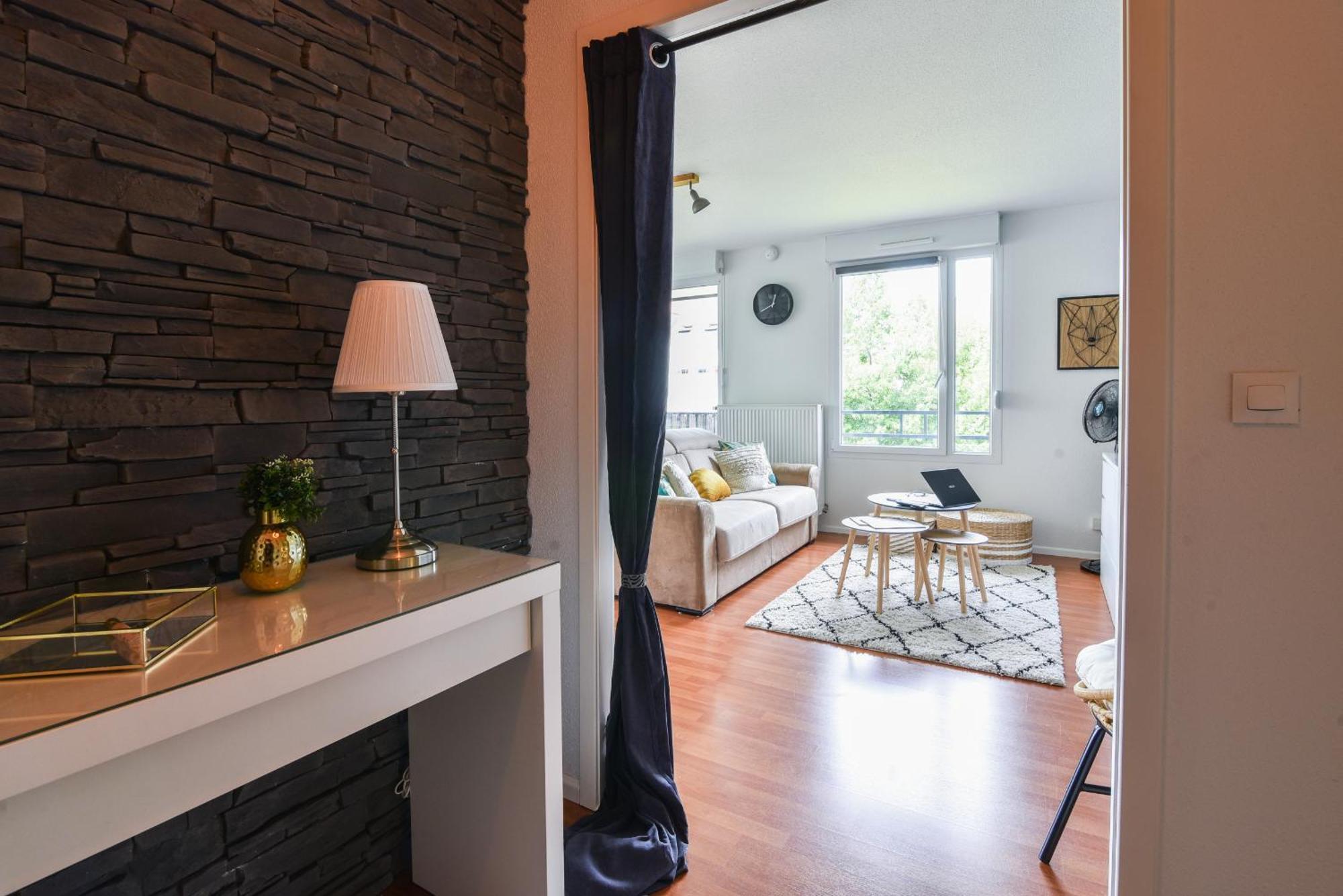 Le Chill&Chic Terrasse - Parking Apartment Колмар Екстериор снимка